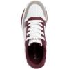 imageNautica Youth Athletic Sneakers  Comfortable LaceUp Tennis Shoes for Boys and Girls Durable Casual Sport Footwear for School Gym and Daily WearBurgundy Greygavie