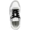 imageNautica Youth Athletic Sneakers  Comfortable LaceUp Tennis Shoes for Boys and Girls Durable Casual Sport Footwear for School Gym and Daily WearWhite Black Grey