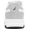 imageNautica Youth Athletic Sneakers  Comfortable LaceUp Tennis Shoes for Boys and Girls Durable Casual Sport Footwear for School Gym and Daily WearWhite Black Grey