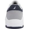 imageNautica Youth Athletic Sneakers  Comfortable LaceUp Tennis Shoes for Boys and Girls Durable Casual Sport Footwear for School Gym and Daily WearWhite Navy Greyharrold