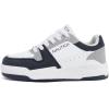 imageNautica Youth Athletic Sneakers  Comfortable LaceUp Tennis Shoes for Boys and Girls Durable Casual Sport Footwear for School Gym and Daily WearWhite Navy Greyharrold