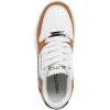 imageNautica Youth Athletic Sneakers  Comfortable LaceUp Tennis Shoes for Boys and Girls Durable Casual Sport Footwear for School Gym and Daily WearWhite Tan Blackharrold