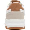 imageNautica Youth Athletic Sneakers  Comfortable LaceUp Tennis Shoes for Boys and Girls Durable Casual Sport Footwear for School Gym and Daily WearWhite Taupe Tan