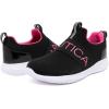 imageNautica Youth Girls SlipOn Athletic Sneakers  Stylish Running and Tennis Shoes for Little and Big KidsBlack