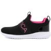 imageNautica Youth Girls SlipOn Athletic Sneakers  Stylish Running and Tennis Shoes for Little and Big KidsBlack