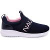 imageNautica Youth Girls SlipOn Athletic Sneakers  Stylish Running and Tennis Shoes for Little and Big KidsNavyPink