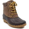 imageNautica Kids Boys amp Girls Duck Boots Kids Waterproof Rain Snow Boots Insulated Winter Boots ToddlerLittleBig KidBrownchanning