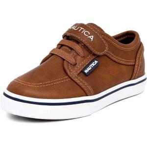 imageNautica Kids Adjustable Strap Shoes  Comfortable Casual Sneakers for Boys and Girls Toddlers amp Little KidsTanmoulouya