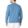 imageNautica Mens Basic Crew Neck Fleece SweatshirtBlue Stern