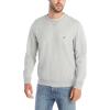 imageNautica Mens Basic Crew Neck Fleece SweatshirtGrey Heather