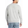 imageNautica Mens Basic Crew Neck Fleece SweatshirtGrey Heather