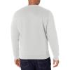 imageNautica Mens Basic Crew Neck Fleece SweatshirtGrey Heather