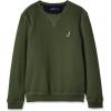 imageNautica Mens Basic Crew Neck Fleece SweatshirtPine Forest