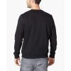 imageNautica Mens Basic Crew Neck Fleece SweatshirtTrue Black