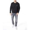 imageNautica Mens Basic Crew Neck Fleece SweatshirtTrue Black