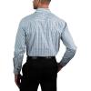 imageNAUTICA Slim Fit 100 Cotton Mens Dress Shirts Long Sleeve Wrinkle Resistant FormalBlue  Green Plaid