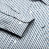 imageNAUTICA Slim Fit 100 Cotton Mens Dress Shirts Long Sleeve Wrinkle Resistant FormalBlue  Green Plaid