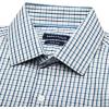 imageNAUTICA Slim Fit 100 Cotton Mens Dress Shirts Long Sleeve Wrinkle Resistant FormalBlue  Green Plaid