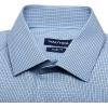 imageNAUTICA Slim Fit 100 Cotton Mens Dress Shirts Long Sleeve Wrinkle Resistant FormalBlue  Grey Micro Plaid