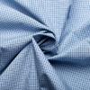 imageNAUTICA Slim Fit 100 Cotton Mens Dress Shirts Long Sleeve Wrinkle Resistant FormalBlue  Grey Micro Plaid