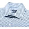 imageNAUTICA Slim Fit 100 Cotton Mens Dress Shirts Long Sleeve Wrinkle Resistant FormalBlue Check