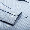 imageNAUTICA Slim Fit 100 Cotton Mens Dress Shirts Long Sleeve Wrinkle Resistant FormalBlue Check