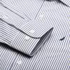 imageNAUTICA Slim Fit 100 Cotton Mens Dress Shirts Long Sleeve Wrinkle Resistant FormalBlue Mini Stripes