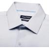 imageNAUTICA Slim Fit 100 Cotton Mens Dress Shirts Long Sleeve Wrinkle Resistant FormalLt Blue Check Dobby