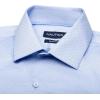 imageNAUTICA Slim Fit 100 Cotton Mens Dress Shirts Long Sleeve Wrinkle Resistant FormalNavy  Blue Dots