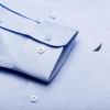 imageNAUTICA Slim Fit 100 Cotton Mens Dress Shirts Long Sleeve Wrinkle Resistant FormalNavy  Blue Dots