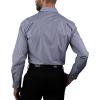 imageNAUTICA Slim Fit 100 Cotton Mens Dress Shirts Long Sleeve Wrinkle Resistant FormalNavy Check Stripe