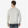 imageNautica Mens Long Sleeve Solid Classic VNeck SweaterGrey Heather S71051