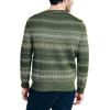 imageNautica Mens Nautica Fair Isle Crewneck SweaterChive