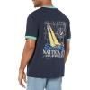 imageNautica Mens Printed TShirtNavy