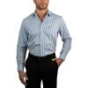 imageNAUTICA Slim Fit 100 Cotton Mens Dress Shirts Long Sleeve Wrinkle Resistant FormalBlue  Green Plaid