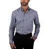 Navy Check Stripe