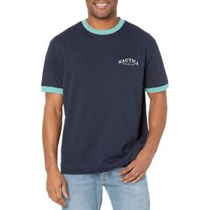 imageNautica Mens Printed TShirtNavy