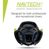 image:imageNautica J Class Underwater seascooter Foldable and Travel Ready for Diving Snorkeling and CruisingNavy