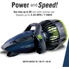 image:imageNautica J Class Underwater seascooter Foldable and Travel Ready for Diving Snorkeling and CruisingNavy