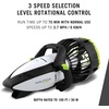 image:imageNautica J Class Underwater seascooter Foldable and Travel Ready for Diving Snorkeling and CruisingWhite  Black  Green