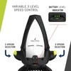 image:imageNautica J Class Underwater seascooter Foldable and Travel Ready for Diving Snorkeling and CruisingWhite  Black  Green