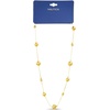 image:imageNautica Station Bead Necklace for Women 14K Yellow Gold Plated Alloy 25 Inches
