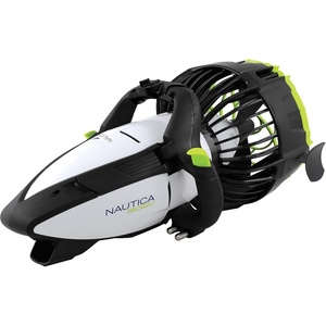 image:imageNautica J Class Underwater seascooter Foldable and Travel Ready for Diving Snorkeling and CruisingWhite  Black  Green