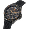image:imageNautica Mens Black Wheat PU Fiber Strap Watch Model NAPWRS402