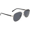 image:imageNautica mens N111sp Pilot SunglassesMatte Silver