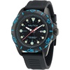 image:imageNautica Mens Black Silicone Strap Watch Model NAPNRS404