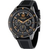 image:imageNautica Mens Black Wheat PU Fiber Strap Watch Model NAPWRS402