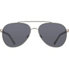 image:imageNautica mens N111sp Pilot SunglassesMatte Silver