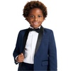 image:imageNautica Boys 4Piece Tuxedo Suit Set with Jacket Pants Dress Shirt amp Bow Tie Formal Dresswear for Weddings amp Special Occasions