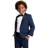image:imageNautica Boys 4Piece Tuxedo Suit Set with Jacket Pants Dress Shirt amp Bow Tie Formal Dresswear for Weddings amp Special Occasions